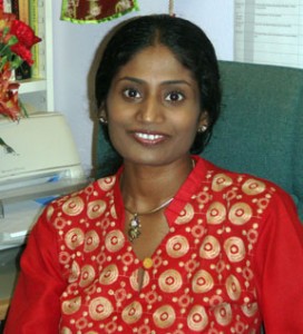 Shreerekaha Subramanian, assistant professor of humanities.