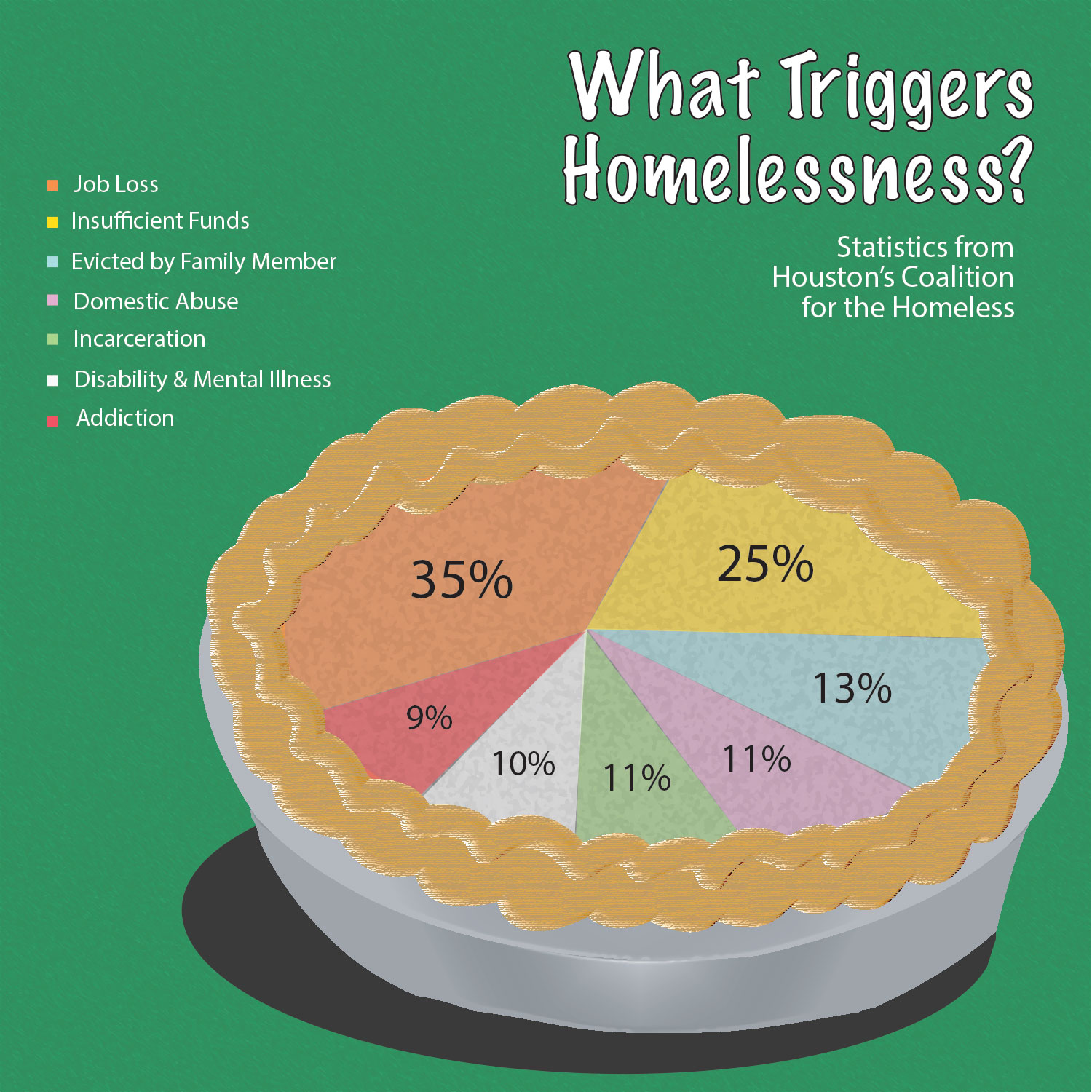 Pie Chart Of Homelessness