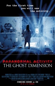 Image: "Paranormal Activity: The Ghost Dimension" movie poster courtesy of IMDB.com.