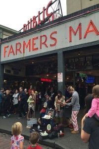 Image: Entrance of Pike Place Market in Seattle. Photo by The Signal reporter Jaclynn Abatecola.