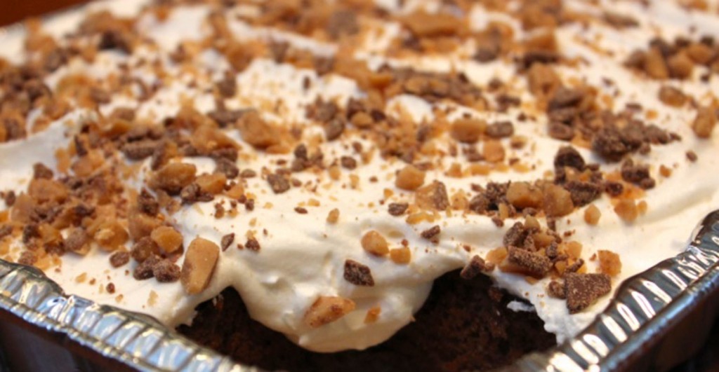 Image: The Smith family original recipe, "Better than Anything" holiday cake. Photo by The Signal reporter Allie Smith.