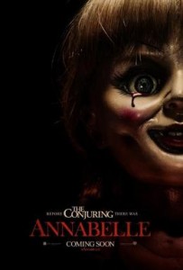 IMAGE: "Annabelle" movie poster courtesy of New Line Cinema and IMDB. 