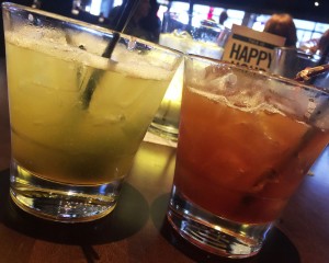 Mixed drinks from Yard House restaurant. Photo courtesy by The Signal reporter Devon Hughes. 