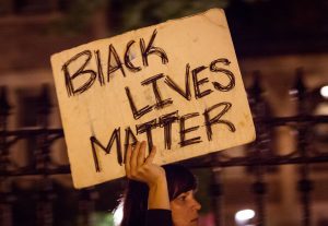 Black Lives Matter poster. Photo courtesy of Creative Commons, Flickr.