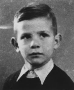Holocaust victim Jan-Peter Pfeffer died at Auschwitz at the age of 10. Photo courtesy of the United States Holocaust Memorial Museum.