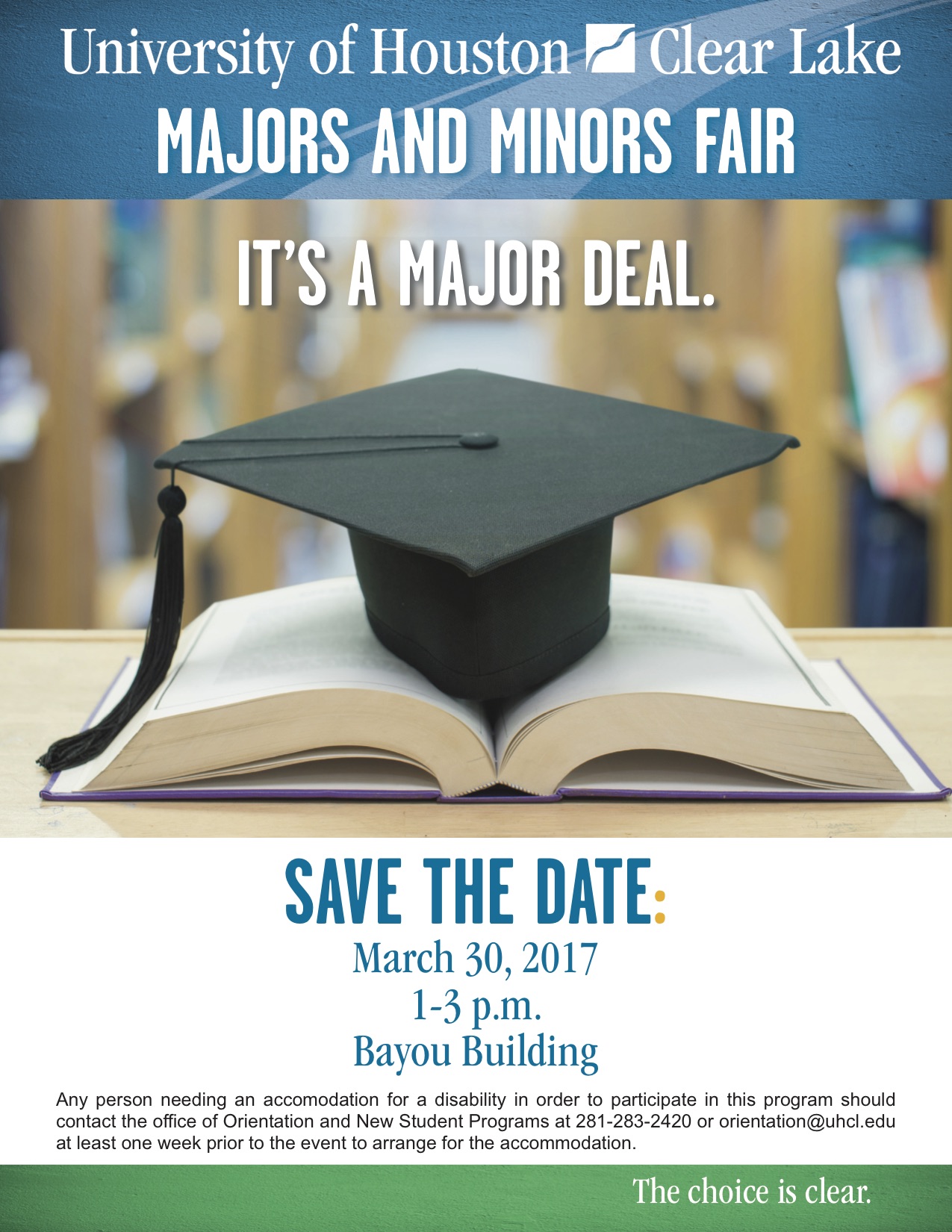 Graphic: Majors and Minors Fair Flyer