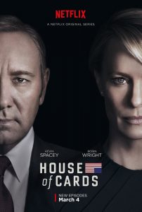 "House of Cards" poster. Image courtesy of Netflix.