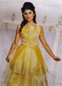 "Beauty and the Beast" yellow dress Belle costume, Photo by The Signal reporter Micaela Kinsey