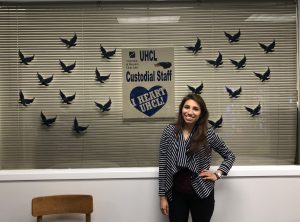 Jessica Sauceda, A social work major, is excited for Spirit Week 2017. Photo Credits: Ryan Crawford, Signal Reporter.