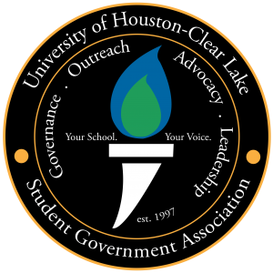 PHOTO: UHCL Student Government Association Logo. Photo Courtesy of UHCL Student Government Association.