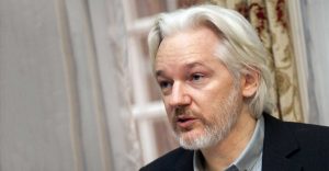 Photo: Julian Assange. Photo courtesy of David G. Silvers.